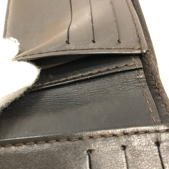 Louis Vuitton vintage bi-fold male portefeuille with insert - Picture 14 of 16